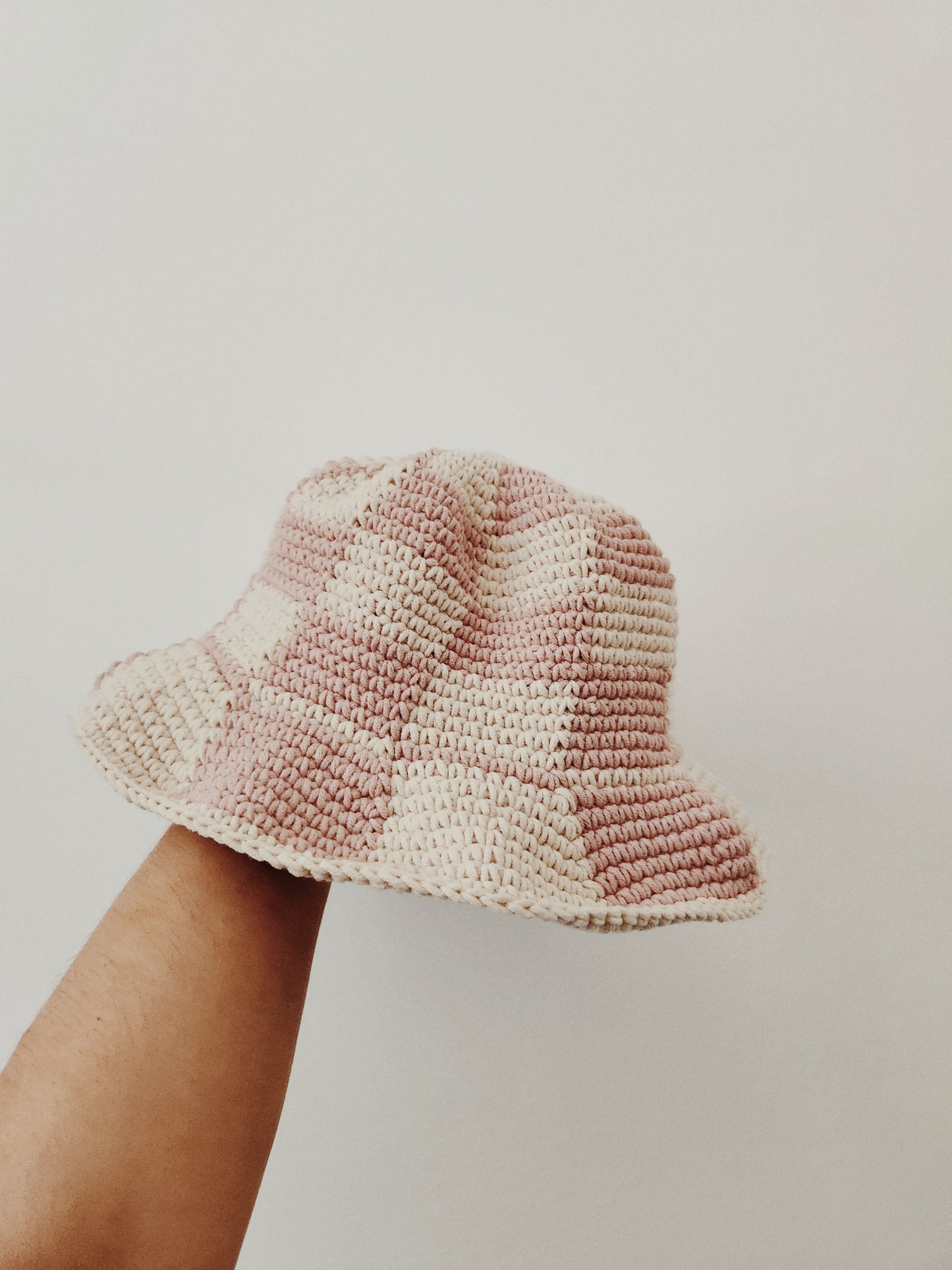 Checkered Bucket Hat