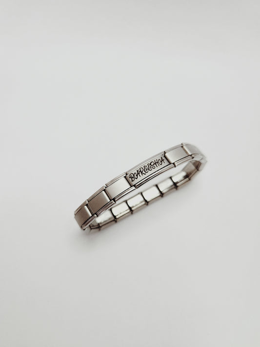 Engraved Italian Bracelet