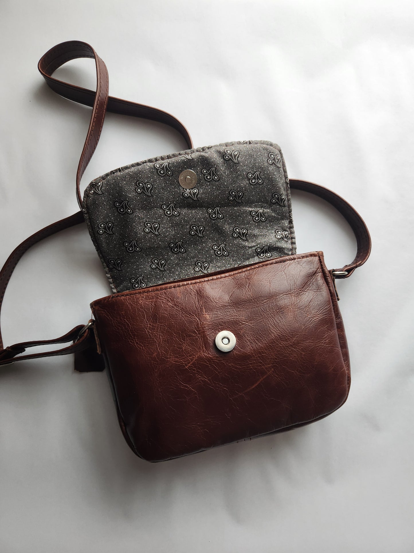 Genuine Leather Cross Body Sling