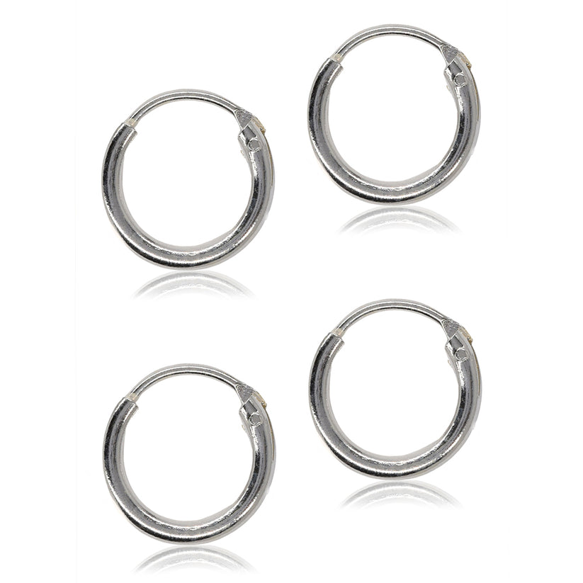 925 Sterling Silver Cartilage Hoops