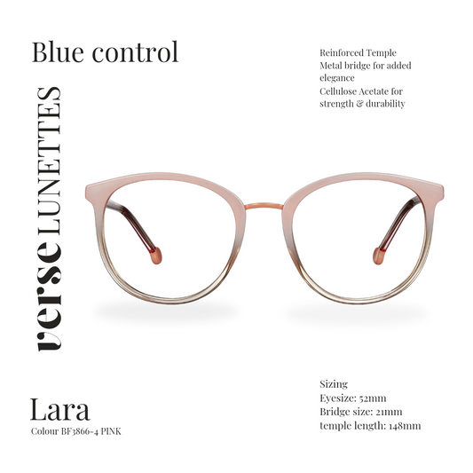 Lare Blue Control - Pink