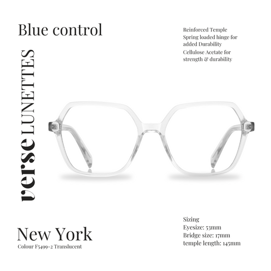 New York Blue Control - Transluscent