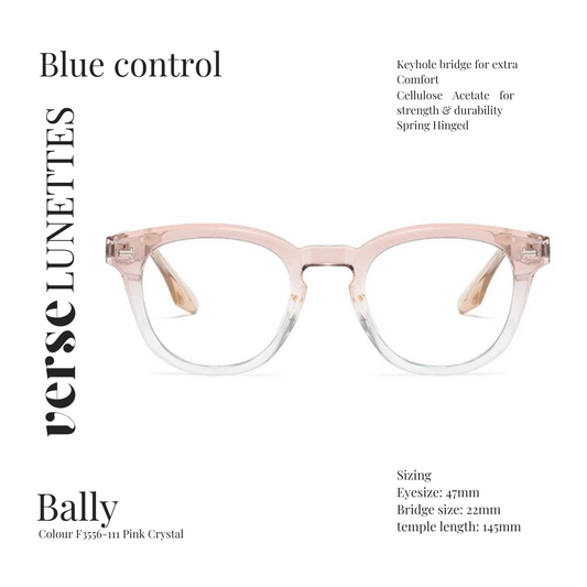 Bally Blue Control - Crystal Pink