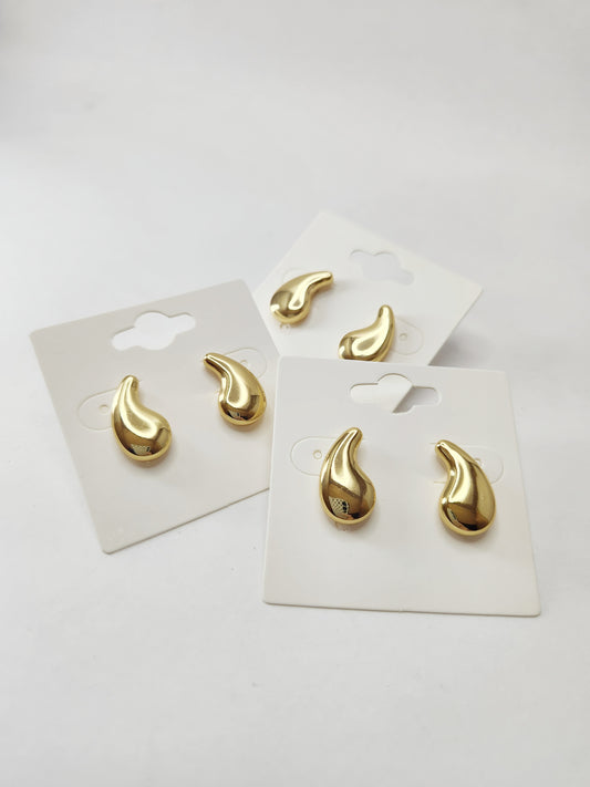 Teardrop Shaped Studs